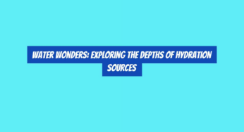 Water Wonders: Exploring the Depths of Hydration Sources